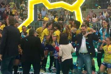 El Rocasa logra por primera vez en su historia el título liguero (Foto Acfi Press y TA)