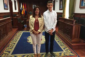 Telde felicita al campeón de Canarias de Espada júnior y cadete (Foto TA)