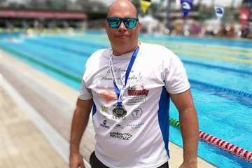 Los nadadores del Faynagua se bañan de oro en el Regional Máster (Foto TA)