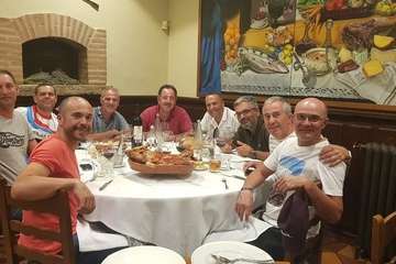 El CD Ecosub Atlántico, de Telde, en la exigente Madrid-Segovia MTB (Foto TA)