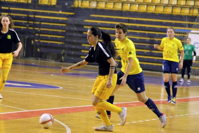 Imagen de archivo de un partido del Preconte en esta temporada (Foto TA)