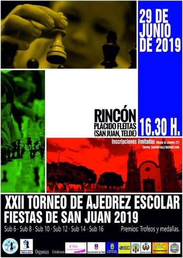 Cartel del torneo (Foto TA)