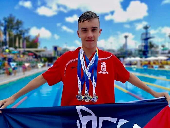 El joven Iván Núñez (Foto TA)