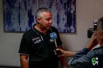 Primer día de revisiones médicas del Rocasa en el HPS (Foto cedida por el club)