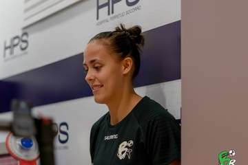 Primer día de revisiones médicas del Rocasa en el HPS (Foto cedida por el club)