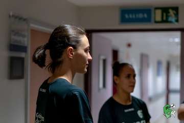 Primer día de revisiones médicas del Rocasa en el HPS (Foto cedida por el club)