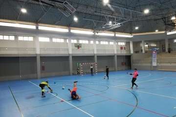 Éxito de un encuentro de porteros de fútbol sala en Jinámar (Foto TA)