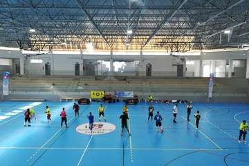 Éxito de un encuentro de porteros de fútbol sala en Jinámar (Foto TA)