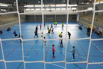 Éxito de un encuentro de porteros de fútbol sala en Jinámar (Foto TA)