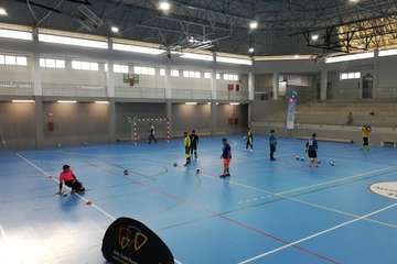Éxito de un encuentro de porteros de fútbol sala en Jinámar (Foto TA)