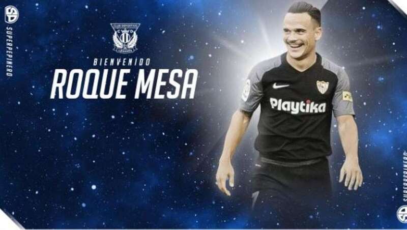 Roque Mesa, nuevo fichaje del Leganés (Foto Club Deportivo Leganés)