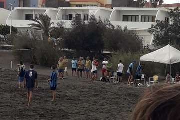  El Torneo de Fútbol Playa de La Garita, un éxito (Foto TA)