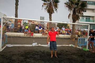  El Torneo de Fútbol Playa de La Garita, un éxito (Foto TA)