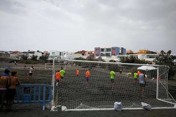  El Torneo de Fútbol Playa de La Garita, un éxito (Foto TA)