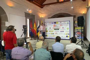 Presentación de la 44Âª edición del Rally Ciudad de Telde (Foto Francisco Javier Santana y TA)
