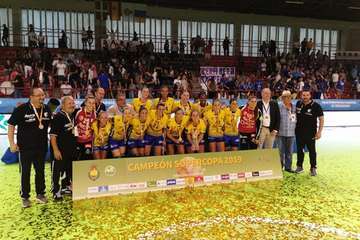 El Rocasa necesitó la prórroga para llevarse la Supercopa (Foto TA)