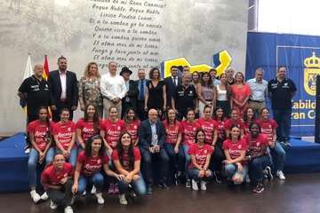 Jornada maratoniana del Rocasa de visitas y recepciones oficiales (Foto TA y Acfi Press)