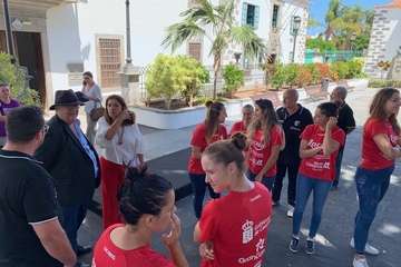 Jornada maratoniana del Rocasa de visitas y recepciones oficiales (Foto TA y Acfi Press)