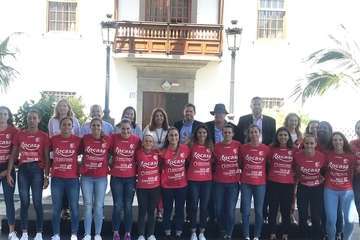 Jornada maratoniana del Rocasa de visitas y recepciones oficiales (Foto TA y Acfi Press)