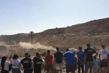 Tacoronte y Sáez, reyes del Slalom en Telde (Foto TA)