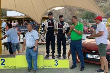 Tacoronte y Sáez, reyes del Slalom en Telde (Foto TA)