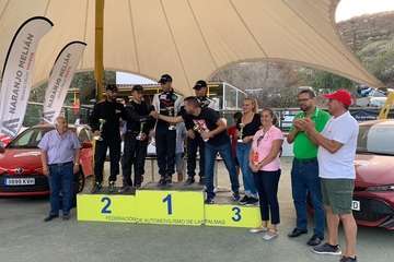 Tacoronte y Sáez, reyes del Slalom en Telde (Foto TA)