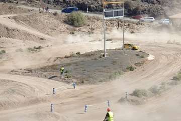 Tacoronte y Sáez, reyes del Slalom en Telde (Foto TA)