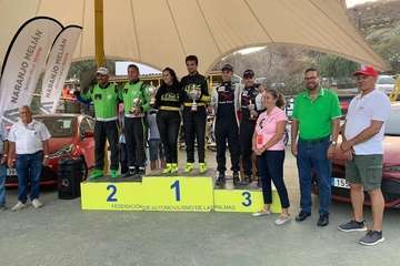 Tacoronte y Sáez, reyes del Slalom en Telde (Foto TA)