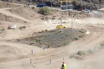 Tacoronte y Sáez, reyes del Slalom en Telde (Foto TA)