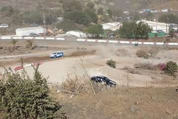 Tacoronte y Sáez, reyes del Slalom en Telde (Foto TA)