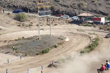 Tacoronte y Sáez, reyes del Slalom en Telde (Foto TA)