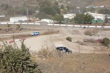 Tacoronte y Sáez, reyes del Slalom en Telde (Foto TA)