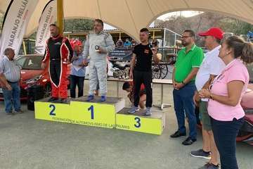 Tacoronte y Sáez, reyes del Slalom en Telde (Foto TA)