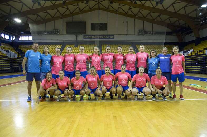 Formación del Preconte Telde (Foto TA)