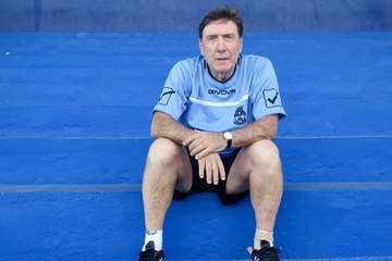 Benito Morales, nuevo entrenador del equipo infantil de la UD Telde (Foto TA)