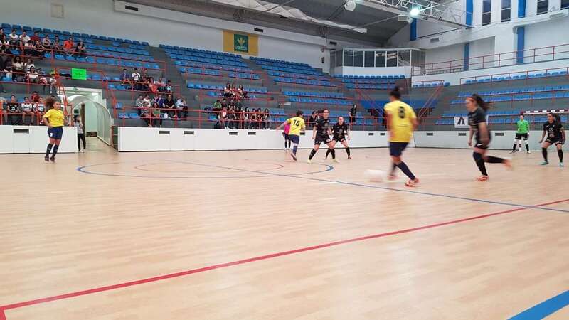 Momento del partido de este sábado (Foto TA)