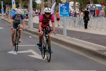 El teldense Jonay Garcia cuaja una excelente actuación en la X Ocean Lava de Lanzarote (Foto TA)