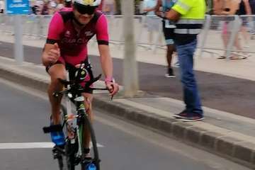 El teldense Jonay Garcia cuaja una excelente actuación en la X Ocean Lava de Lanzarote (Foto TA)