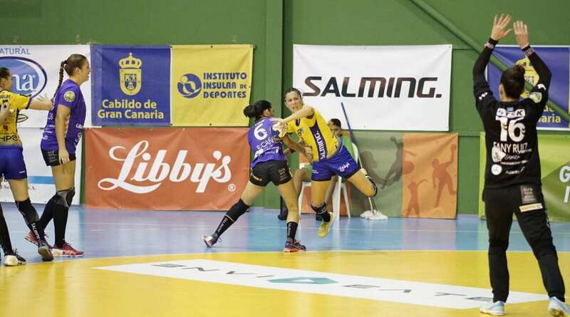 Momento del partido de anoche en Telde (Foto TA)