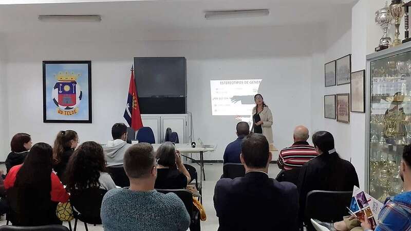 Imagen de la primera sesión del taller (Foto TA)