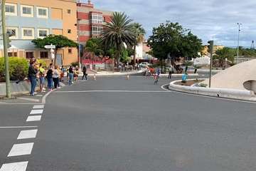 El ciclismo toma las calles de Telde (Foto TA)