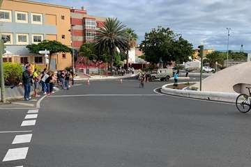 El ciclismo toma las calles de Telde (Foto TA)