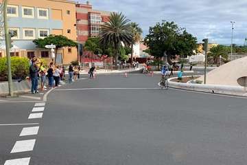 El ciclismo toma las calles de Telde (Foto TA)