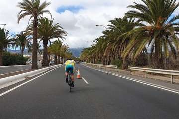 El ciclismo toma las calles de Telde (Foto TA)