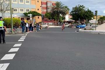 El ciclismo toma las calles de Telde (Foto TA)