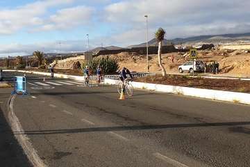 El ciclismo toma las calles de Telde (Foto TA)