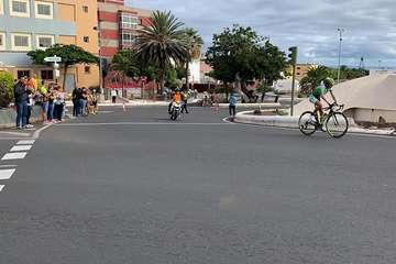 El ciclismo toma las calles de Telde (Foto TA)