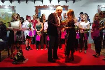 Reconocimiento de El Casino a las exjugadoras del Vanyera Ramudas (Foto TA)