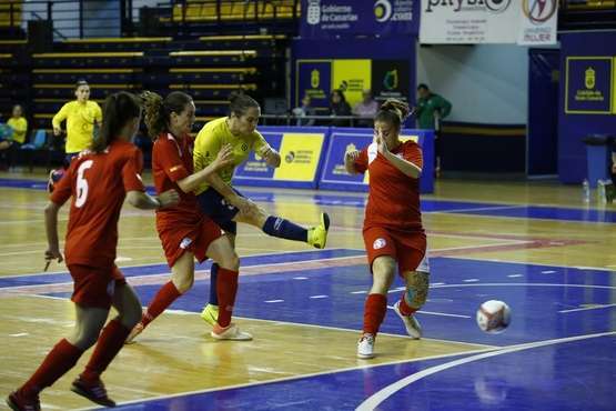 El Preconte Telde refuerza su liderato con una goleada al Soto del Real (6-2) (Foto TA)