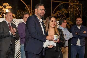 Ceremonia de la entrega de las VII Menciones de Honor de la Asociación de Clubes de Elite de Gran Canaria este sábado en la capital grancanaria (Foto TA)